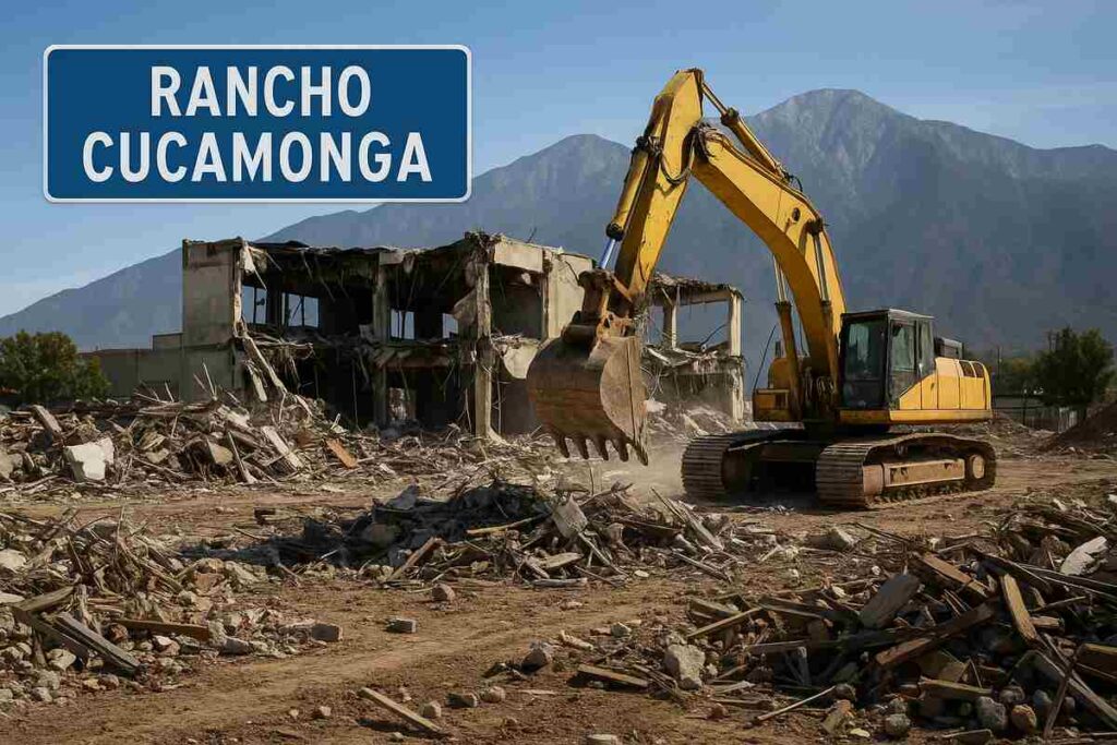rancho cucamonga building demolition contractors